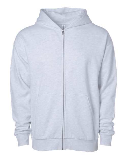 Unisex Avenue Midweight Full-Zip Hooded Sweatshirt
